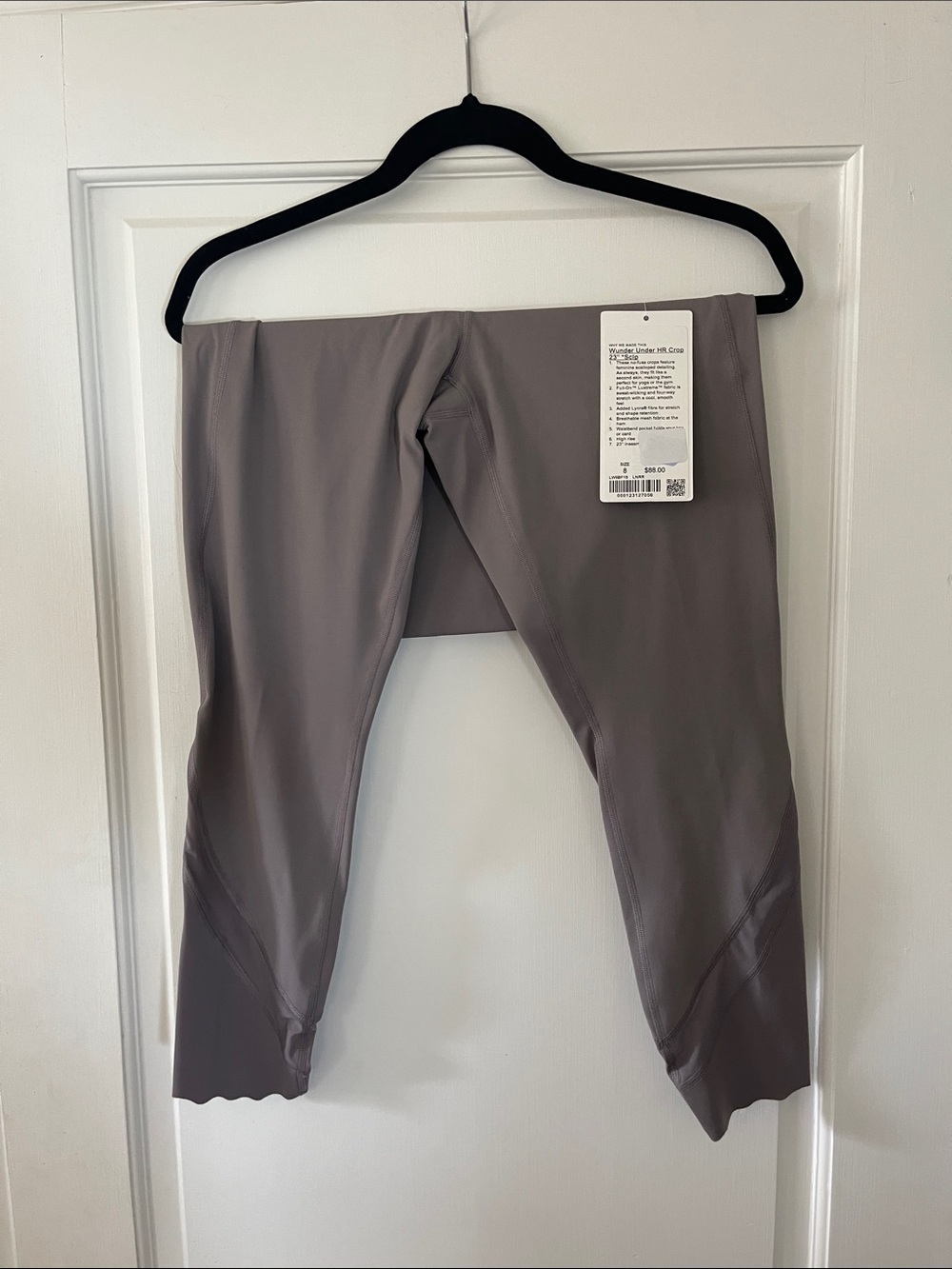 Lululemon Wunder under UR Crop 23” Leggings in light purple